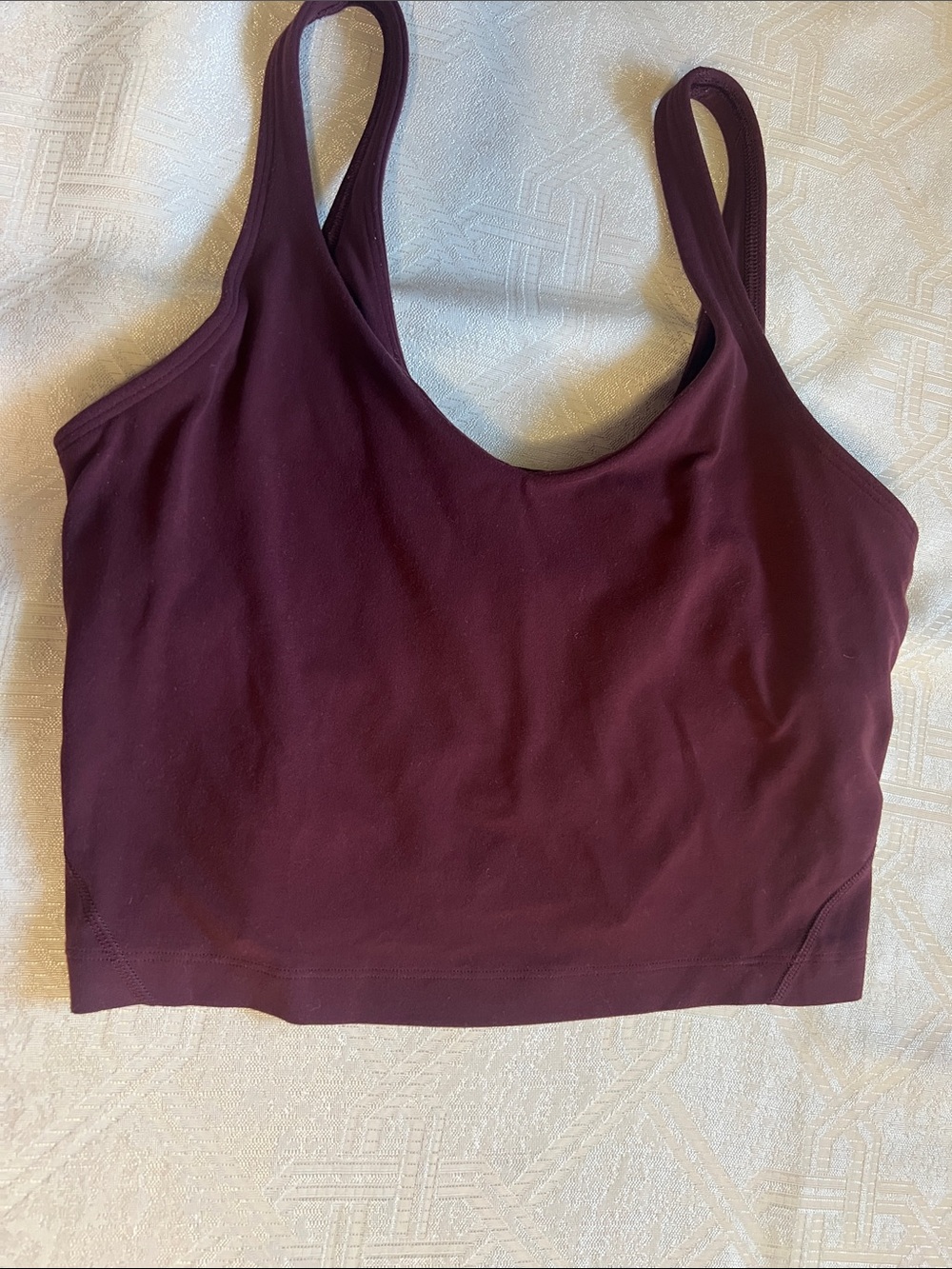lululemon athletica Scoop Bralette in Burgundy Plum